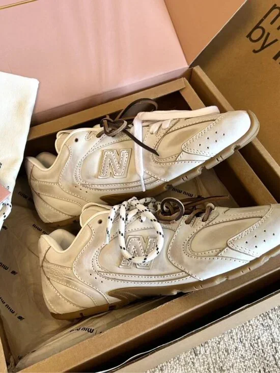 Miu Miu Women's Authentic Sneakers - Picture 2 of 5